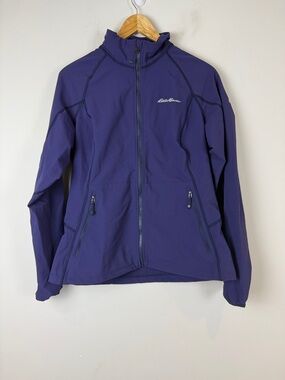 Eddie Bauer First Ascent Deep Purple Full-Zip Active Jacket